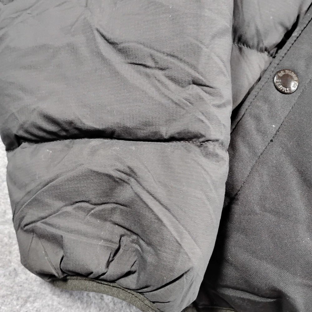 Filson Featherweight Down Jacket Faded Black Hooded Puffer Coat 20067993 Women S - Picture 4 of 14